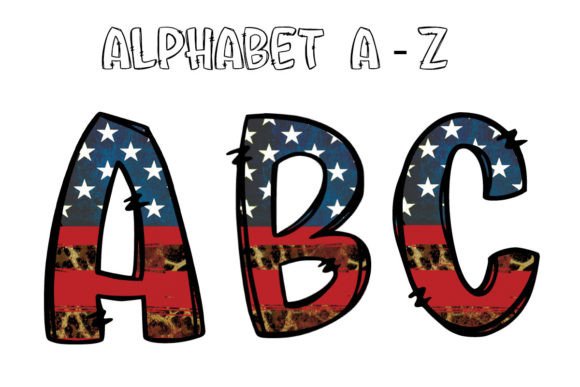 America's Signature Style: Unlocking Creative Projects with the American Flag Alphabet