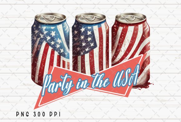 Celebrate Independence Day with Retro Can 4th of July Style
