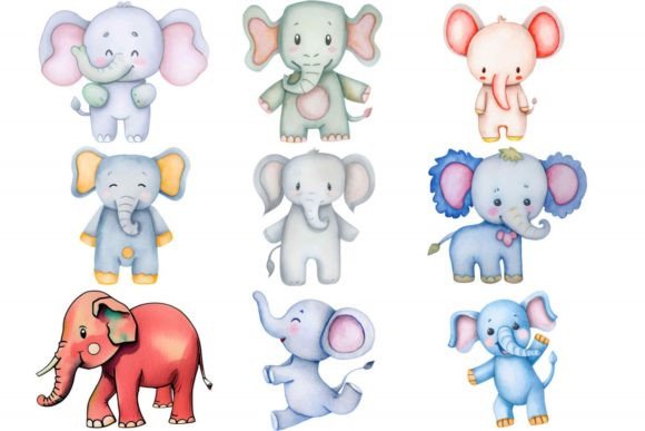 ELEPHANTS / TRANSPARENT PNG # 171: Your Next Design Secret Weapon