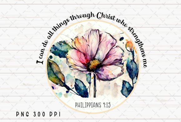 Embrace Faithful Design with Vintage Flower PNGs