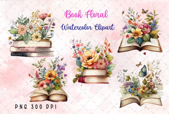 Floral Book Flower Watercolor Clipart: A Designer's Guide