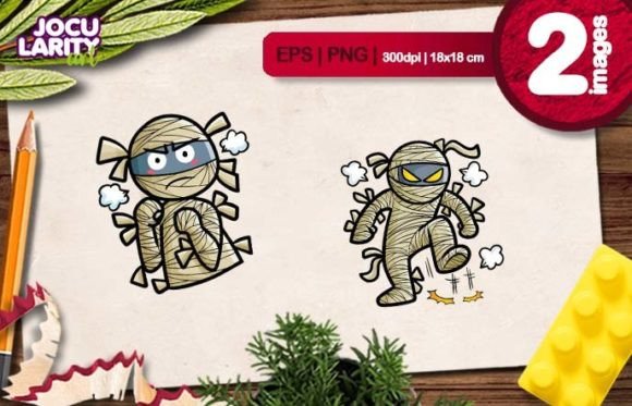 Funny Angry Mummy Cartoon Illustration: Unlock Creative Chaos
