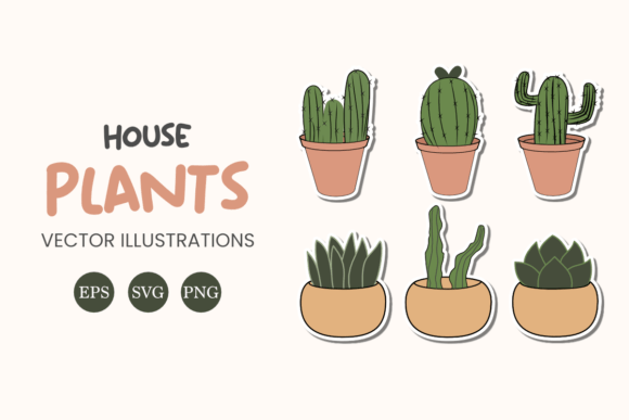 House Plants: The Illustrated Collection for Digital Creators