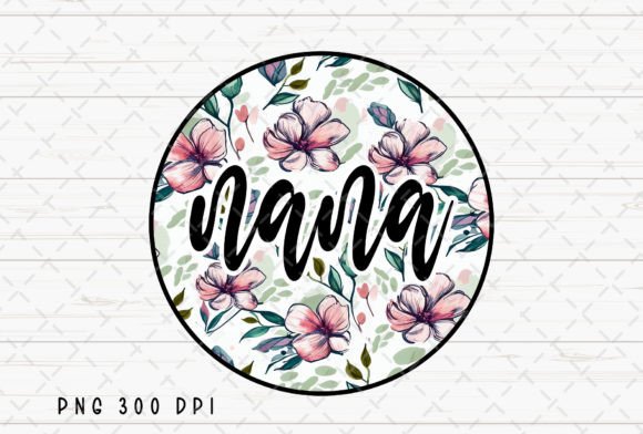 Nana Floral Nana Flowers Vintage PNG: A Designer's Guide