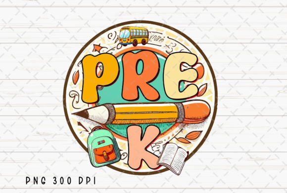 Pre-K Preschool Back to School PNG: A Designer's Guide to Vibrant Graphics