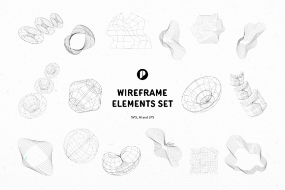 The Power of Simplicity: Using Black Wireframe Elements in Modern Design