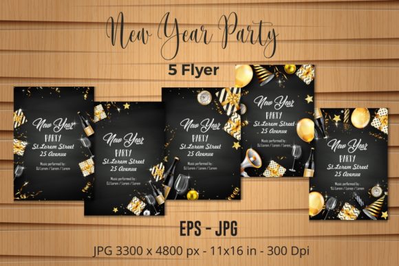 Unwrap Creativity with the New Year Party Vector Bundle